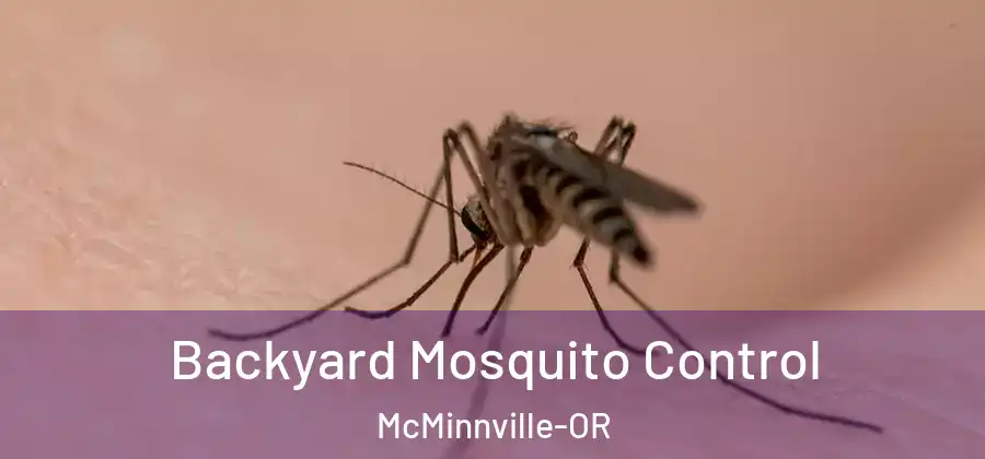 Backyard Mosquito Control McMinnville-OR