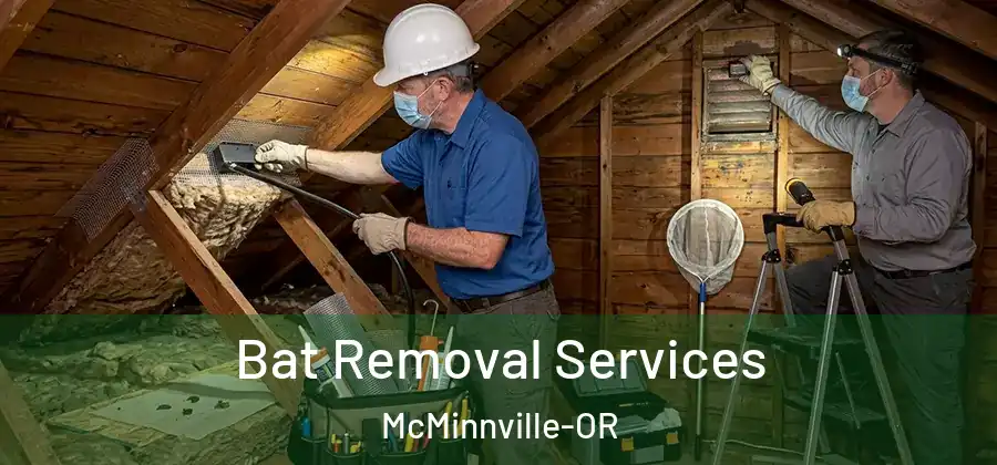 Bat Removal Services McMinnville-OR