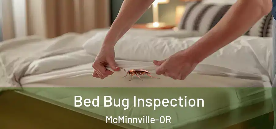 Bed Bug Inspection McMinnville-OR