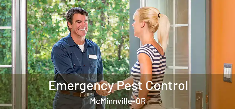 Emergency Pest Control McMinnville-OR
