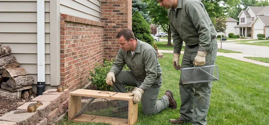 Remove Chipmunks From Yard in McMinnville