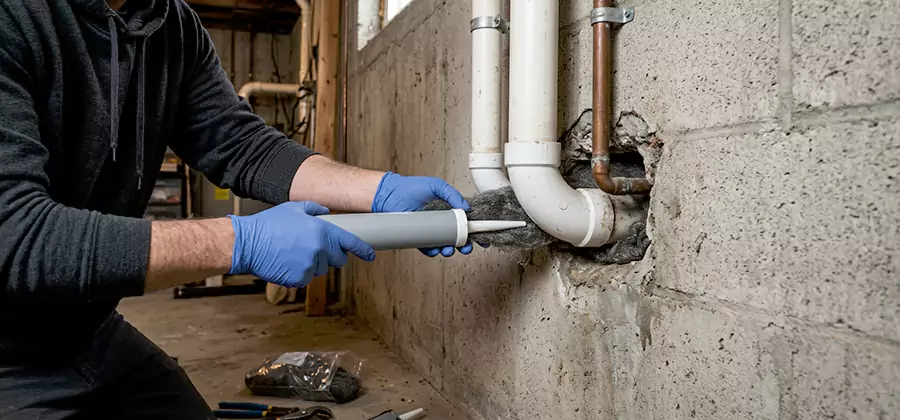 Mouse Proofing Pipes in McMinnville