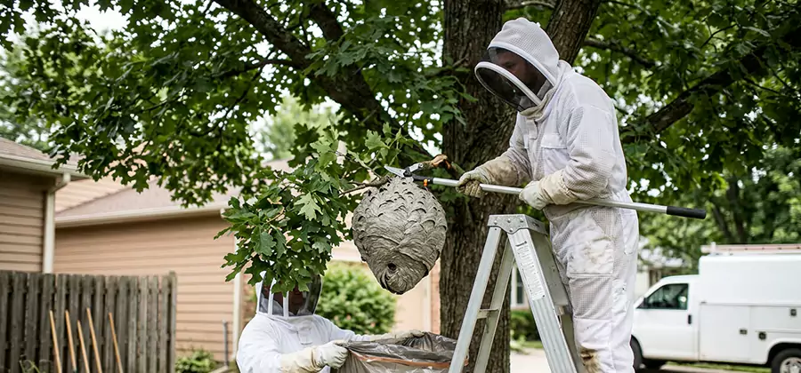 Wasp Nest in Tree Removal McMinnville