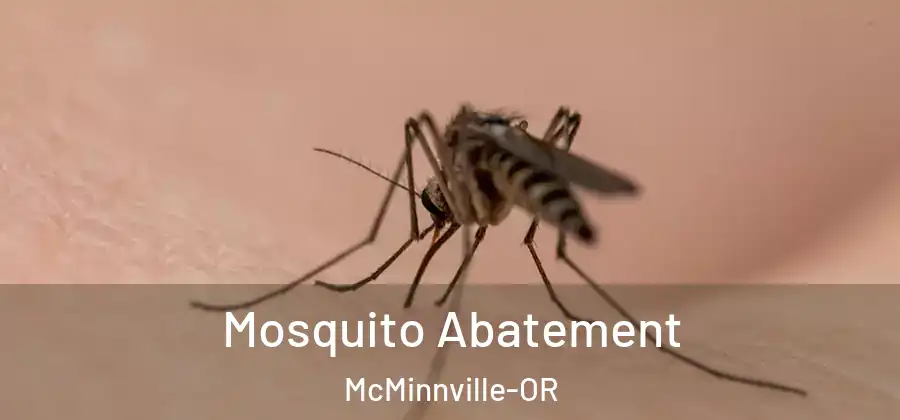 Mosquito Abatement McMinnville-OR
