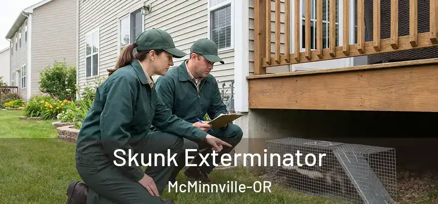 Skunk Exterminator McMinnville-OR