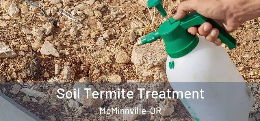 Soil Termite Treatment McMinnville-OR