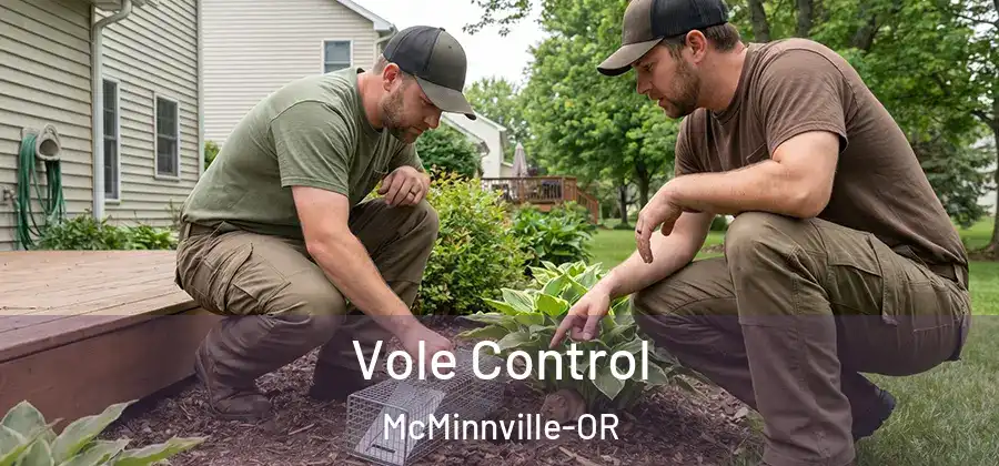Vole Control McMinnville-OR